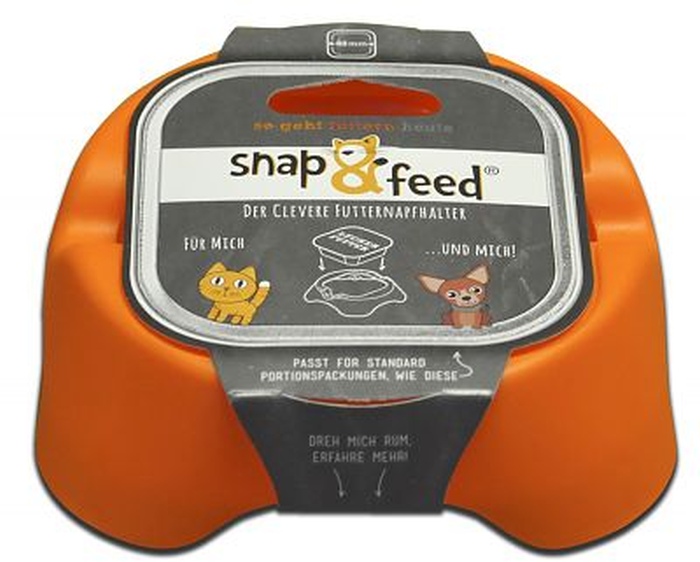 Snap&Feed Futterdosen-Adapter weiß (88 x 88 mm)