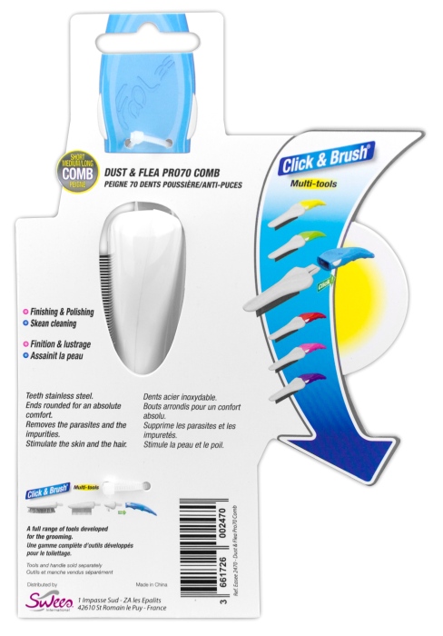 Foolee Easee M Dust & Flea Pro 70 Kamm
