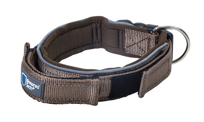 Dog Control Halsband XS mocca