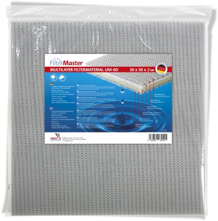Filtermatte UNI-6D (50x50x2 cm)