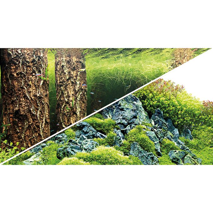 Fotorückwand-Zuschnitt Scaping Hill/Scaping Forest 120x50 cm