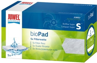 bioPad S (Super/Compact S) - Filterwatte