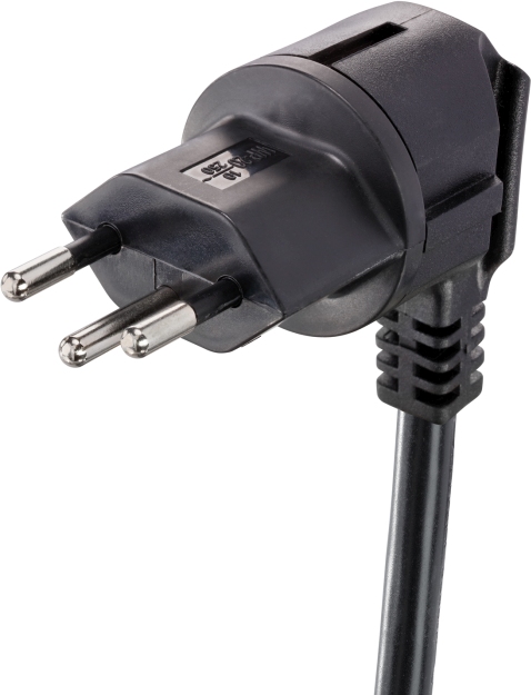 Fixadapter Schuko Schweiz 3 polig