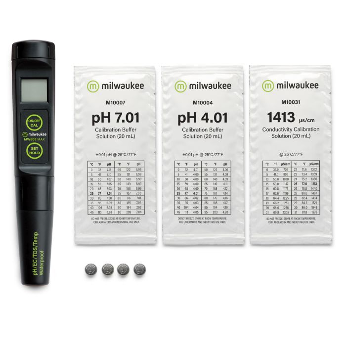 MW803 pH/EC/TDS/°C Meter