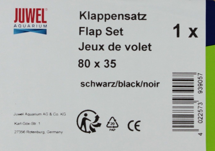 Klappensatz für Multilux 80 x 35 cm (Rio 125, 2 teilig)