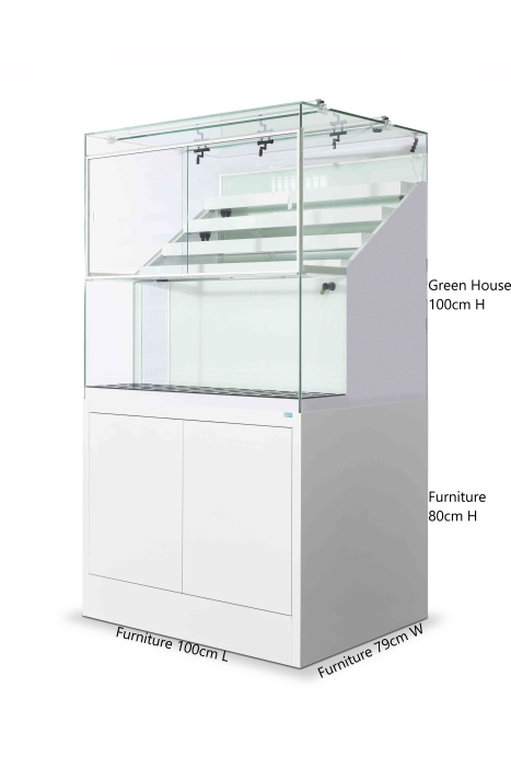 The Greenbox Black 176 Plants Basic