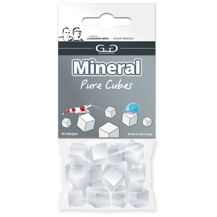 GlasGarten – Mineral Pure Cubes (16 Stk.)