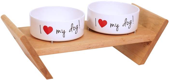 Futterstation Cibono 2 printed (500 x 220 x 150 mm)