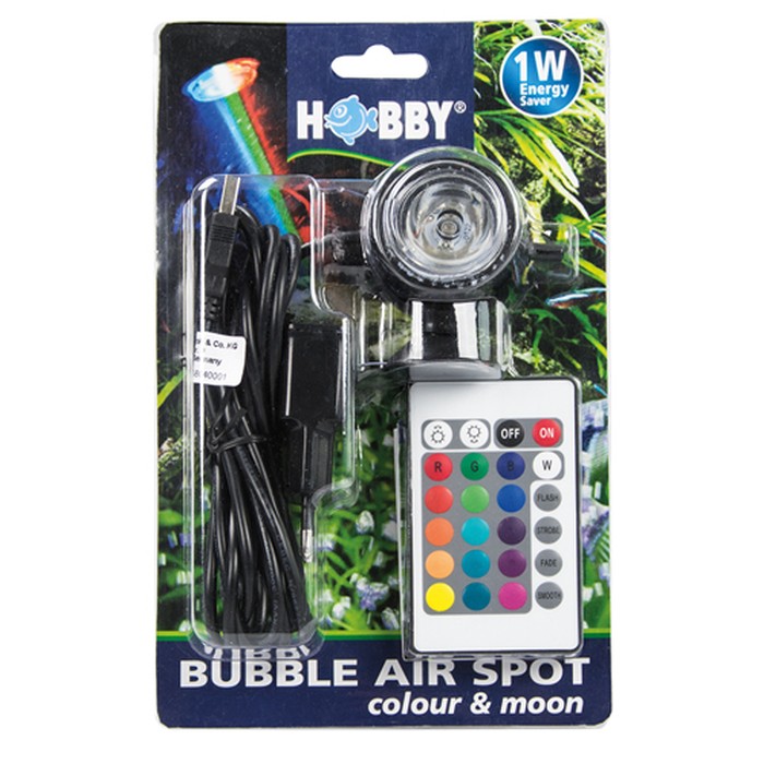 Bubble Air Spot "colour & moon", LED mit Ausströmerfunktion