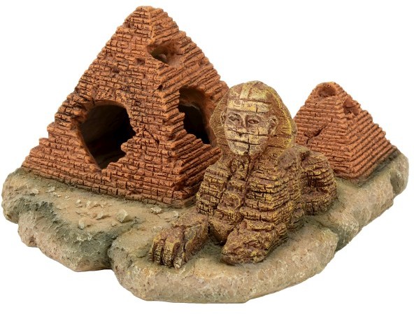 Sphinx und Pyramide