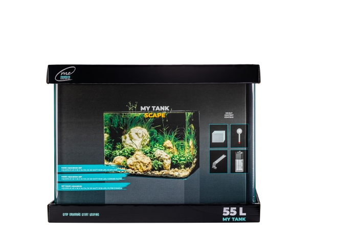 Me My Tank 55 L Scape, Aquarienset