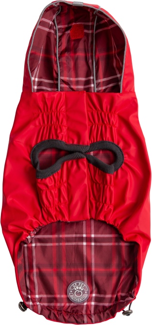ELASTOFIT Regenmantel 2.0 - Rot - 3XL