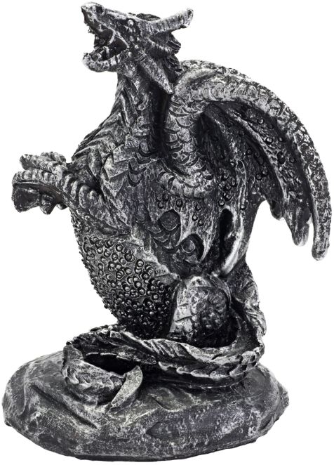 Kleiner Drache auf Hinterbeinen