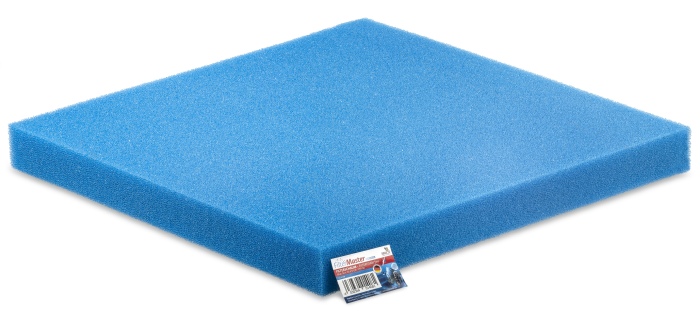Filterschaum blau fein (50 x 50 x 5 cm, PPI30)