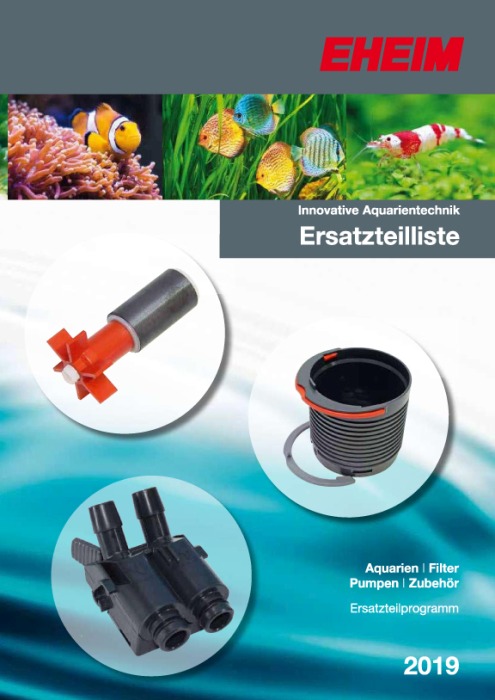 Eheim Spare Parts List