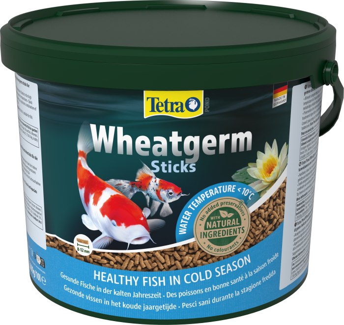 Pond Wheatgerm Sticks 10L MG