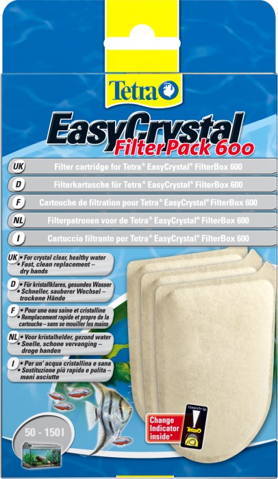EasyCrystal Filter Pack 600