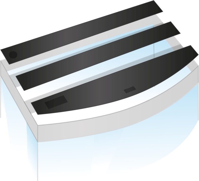 Klappensatz für Vision 450 (3 teilig)