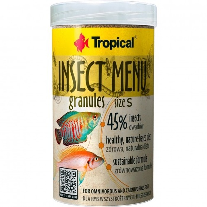Insect Menu Granules Size S (100 ml)