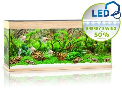 Rio 240 LED helles Holz Aquarium