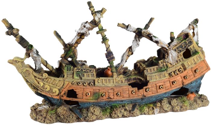versunkenes Schiff groß