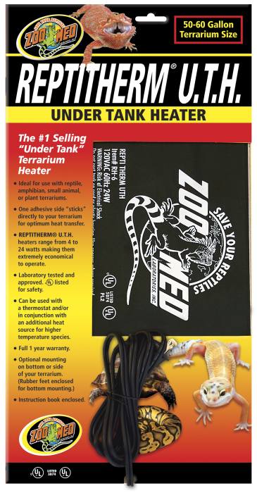 Repti Therm UTH 24 W, 20 x 45cm (150-200 L)