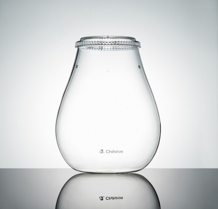 Glass Pot Dew Shaped (3.250 ml)