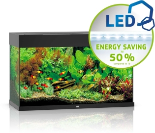 Rio 125 LED schwarz Aquarium Rio 125 LED schwarz Aquarium