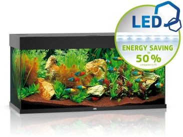 Rio 180 LED schwarz Aquarium