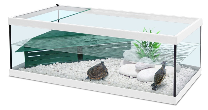 Terrarium Tortum 75 weiß