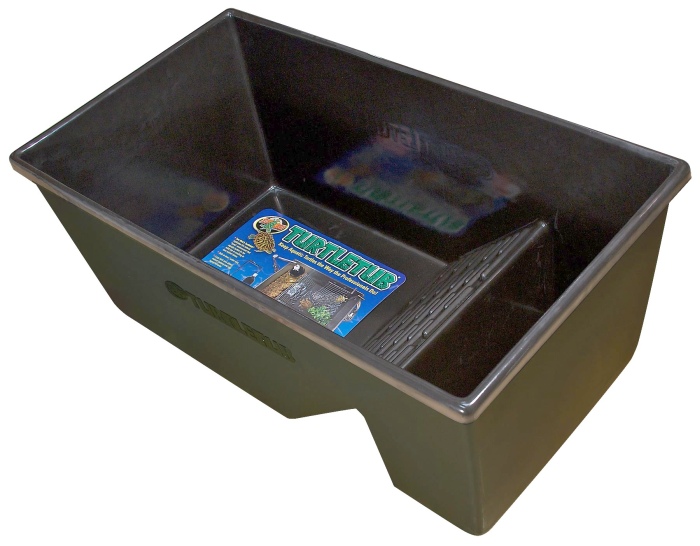 Turtle Tub Schildkrötenwanne schwarz (99 x 53 x 40 cm)