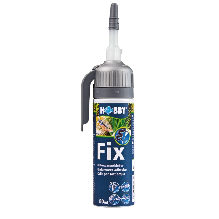 Fix Unterwasserkleber, schwarz 80 ml