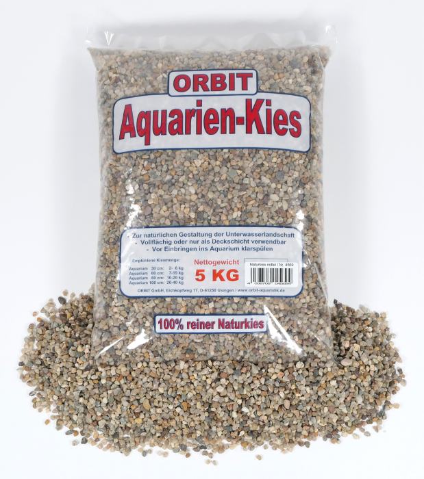 Naturkies mittel 3-5 mm (5 kg)