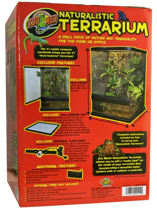 Naturalistic Terrarium (30 x 30 x 45 cm)