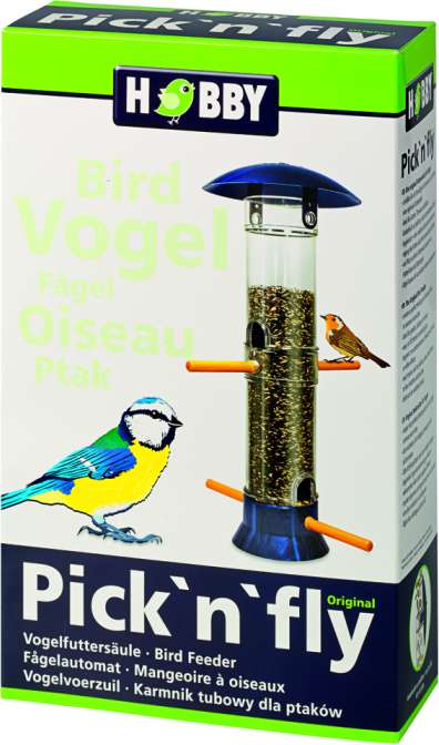 Pick'n'Fly Vogelfuttersäule, blau