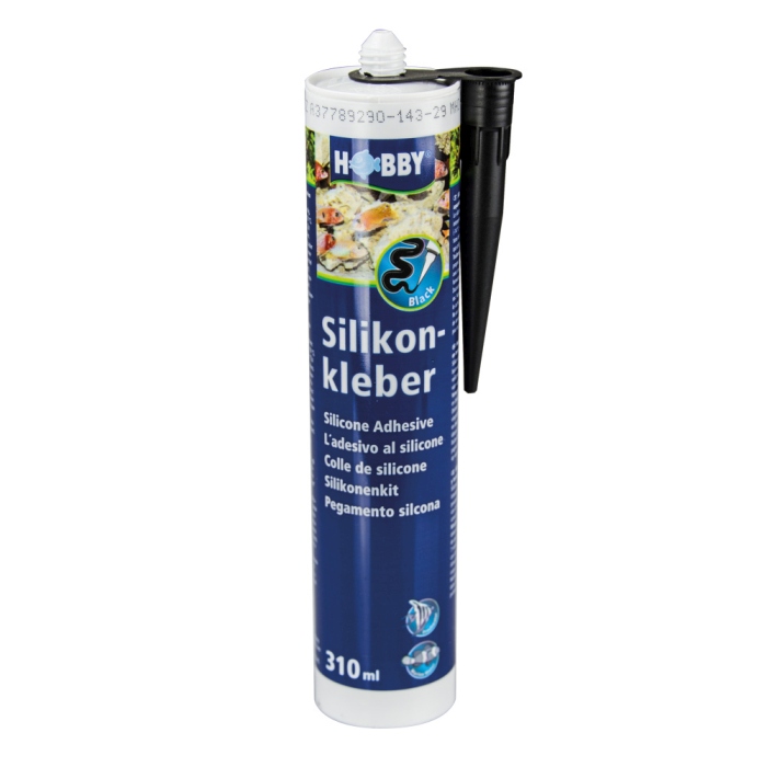 Silikonkleber schwarz (310 ml Kartusche)